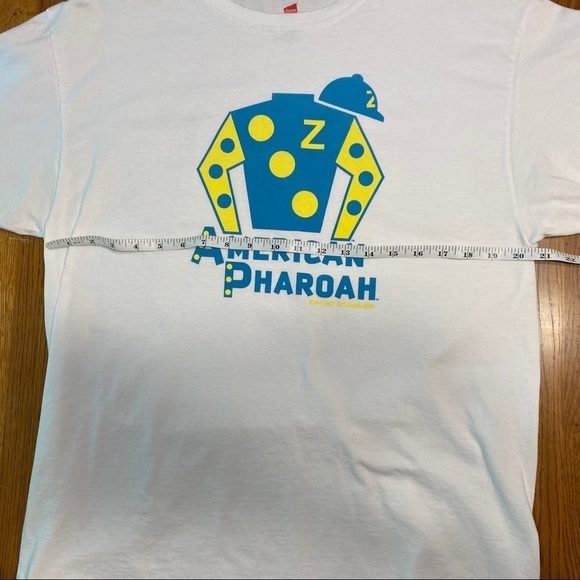 American Pharaoh Kentucky Derby Winner 2015 Tee Shirt Size L - Picture 8 of 8
